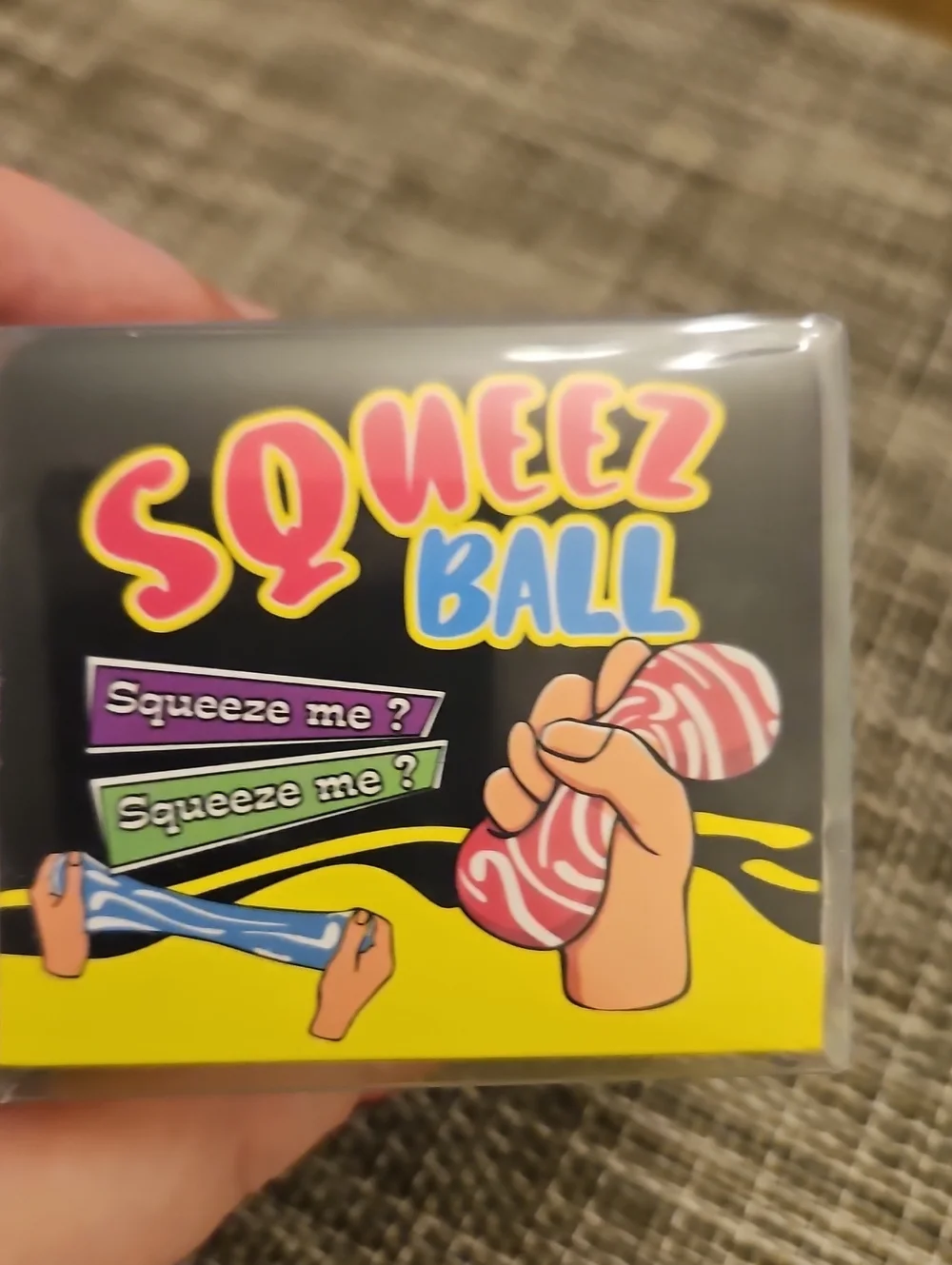 NEW! Squeez Ball Fruit Print Squeeze Ball Green